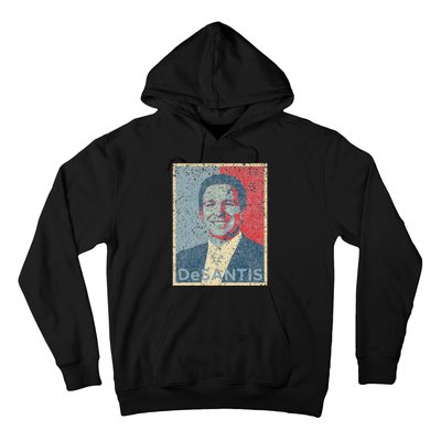 Vote Ron DeSantis For Republican President 2024 Hope Poster Hoodie