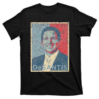 Vote Ron DeSantis For Republican President 2024 Hope Poster T-Shirt