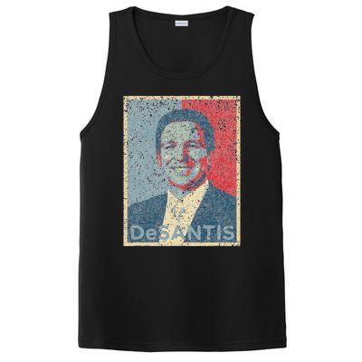 Vote Ron DeSantis For Republican President 2024 Hope Poster PosiCharge Competitor Tank