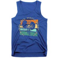 Vintage Retro Design WORLD KIDNEY DAY Tank Top