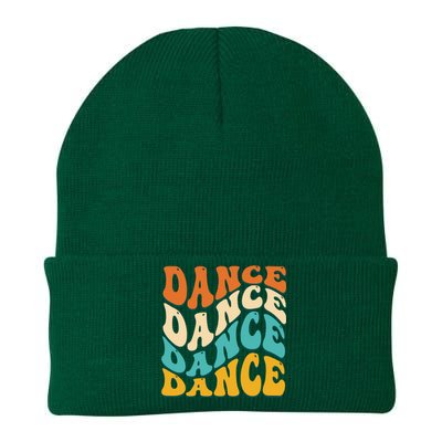 Vintage Retro Dance Gift For Dancer Knit Cap Winter Beanie