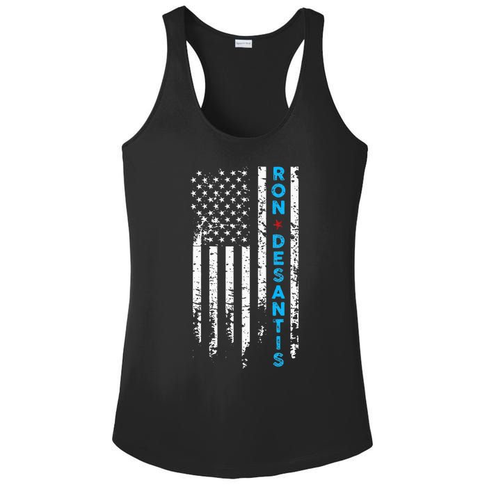 Vote Ron Desantis Campaign 47th President 2024 Ladies PosiCharge Competitor Racerback Tank