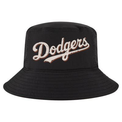 Vintage Retro Dodgers Style Classic Cool Comfort Performance Bucket Hat