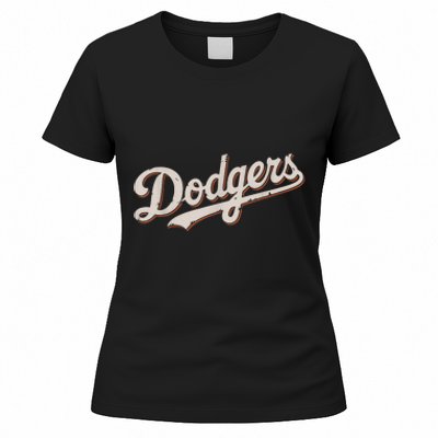 Vintage Retro Dodgers Style Classic Women's T-Shirt