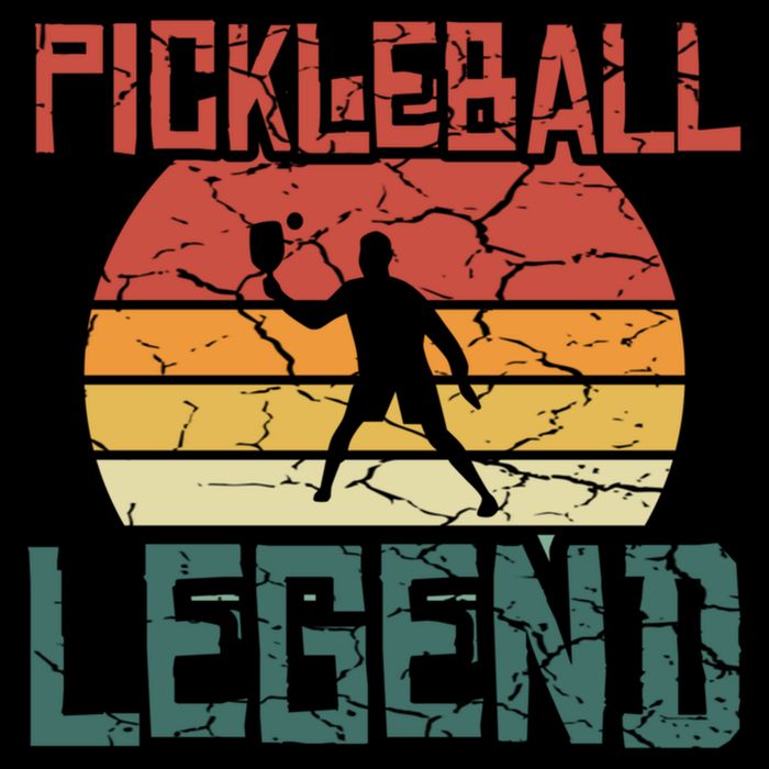Vintage Retro Distressed Pickleball Legend Gift Doggie Tank