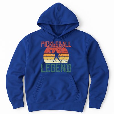 Vintage Retro Distressed Pickleball Legend Gift Hoodie