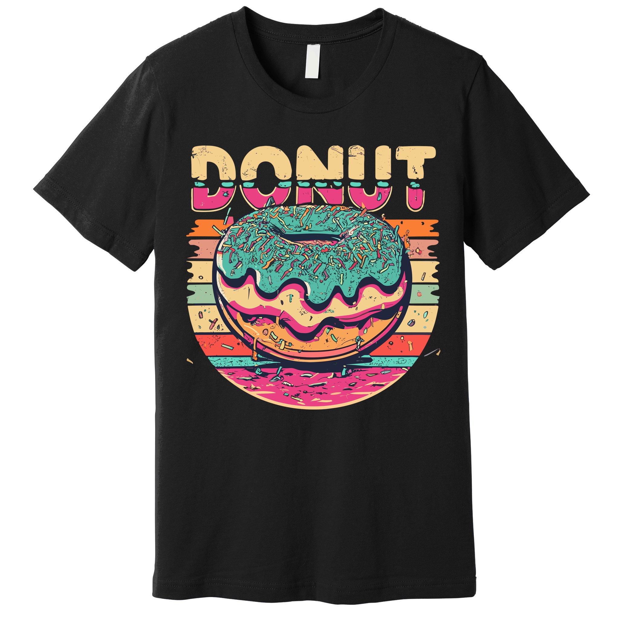 Vintage Retro DONUT Premium T-Shirt