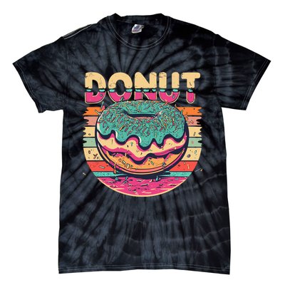 Vintage Retro DONUT Tie-Dye T-Shirt