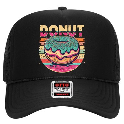 Vintage Retro DONUT Trucker Hat