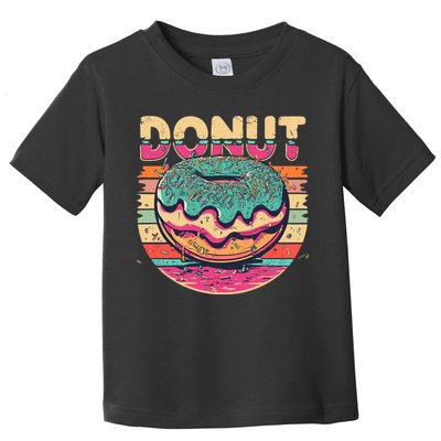Vintage Retro DONUT Toddler T-Shirt