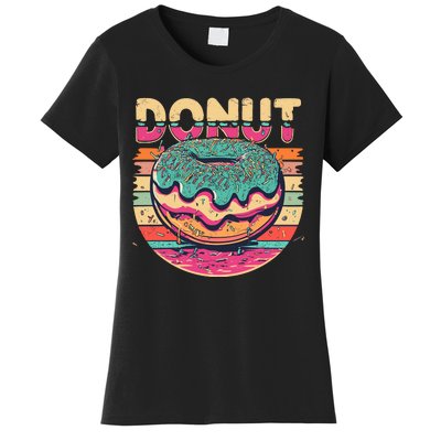 Vintage Retro DONUT Women's T-Shirt