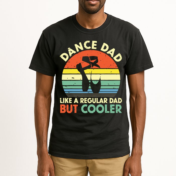 Vintage Retro Dance Dad Like A Regular Dad But Cooler Daddy Tall T-Shirt