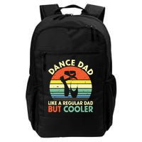 Vintage Retro Dance Dad Like A Regular Dad But Cooler Daddy Backpack