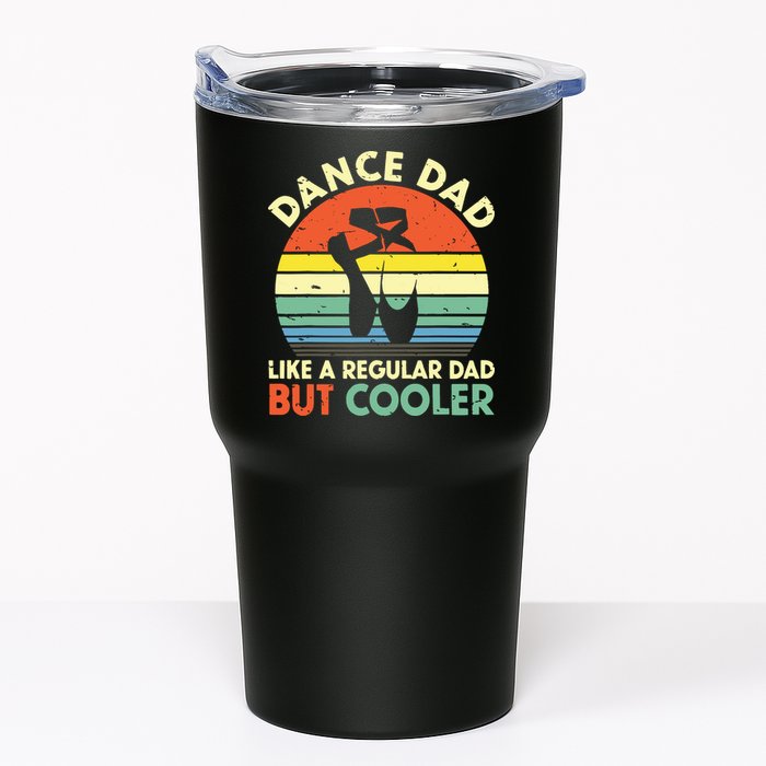 Vintage Retro Dance Dad Like A Regular Dad But Cooler Daddy Tumbler