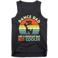 Vintage Retro Dance Dad Like A Regular Dad But Cooler Daddy Tank Top