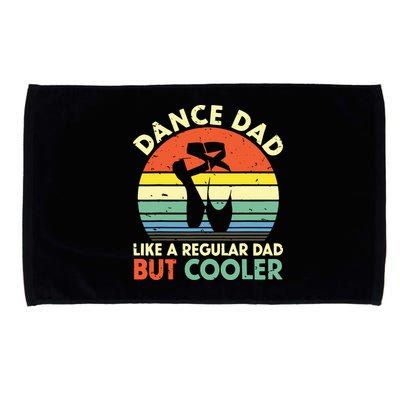 Vintage Retro Dance Dad Like A Regular Dad But Cooler Daddy Microfiber Hand Towel