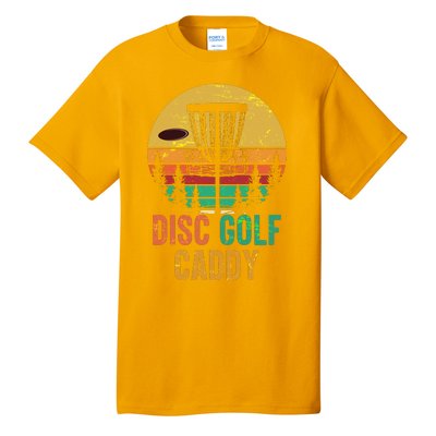 Vintage Retro Disc Golf Caddy Tall T-Shirt