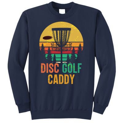 Vintage Retro Disc Golf Caddy Sweatshirt