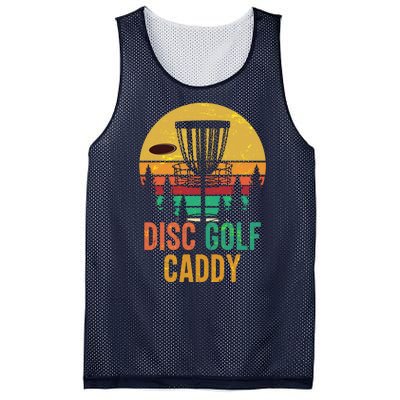 Vintage Retro Disc Golf Caddy Mesh Reversible Basketball Jersey Tank