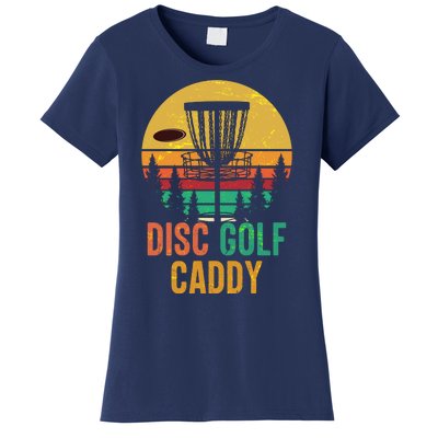 Vintage Retro Disc Golf Caddy Women's T-Shirt