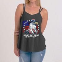 Vintage Retro Dont Try That In My Town American Eagle USA Women's Strappy Tank