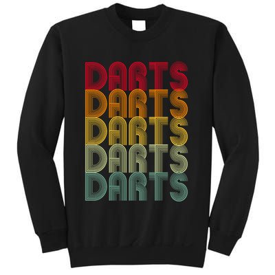 Vintage Retro Darts Sweatshirt