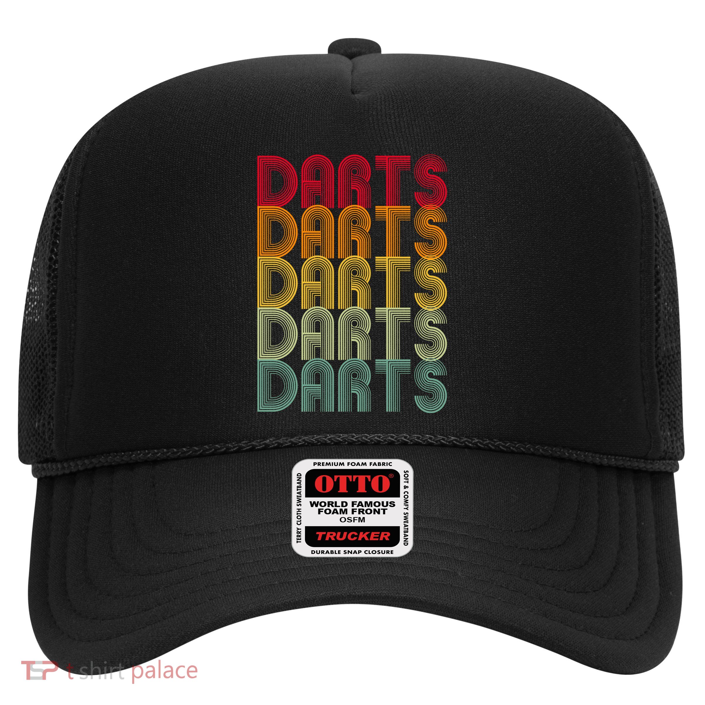 Vintage Retro Darts Trucker Hat