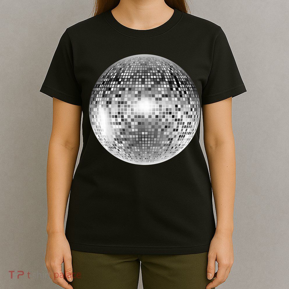 Vintage Retro Disco Ball Retro 1980s DJ T-Shirt