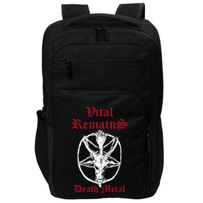 Vital Remains Death Metal Impact Tech Backpack
