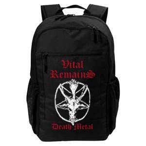 Vital Remains Death Metal Daily Commute Backpack