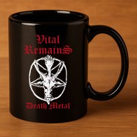 Vital Remains Death Metal 11oz C Handle Ceramic Mug