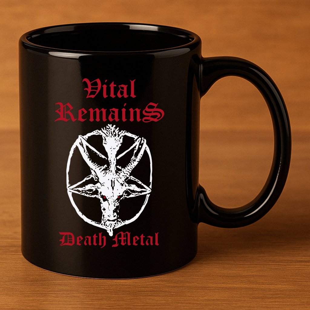 Vital Remains Death Metal 11oz C Handle Ceramic Mug
