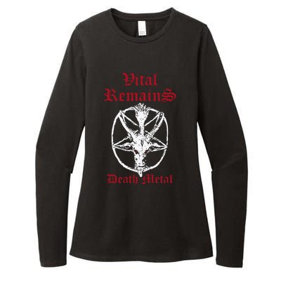 Vital Remains Death Metal Womens CVC Long Sleeve Shirt