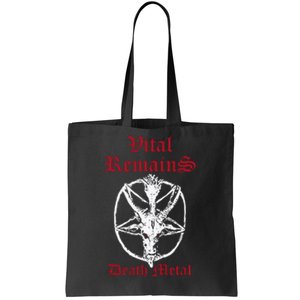 Vital Remains Death Metal Tote Bag