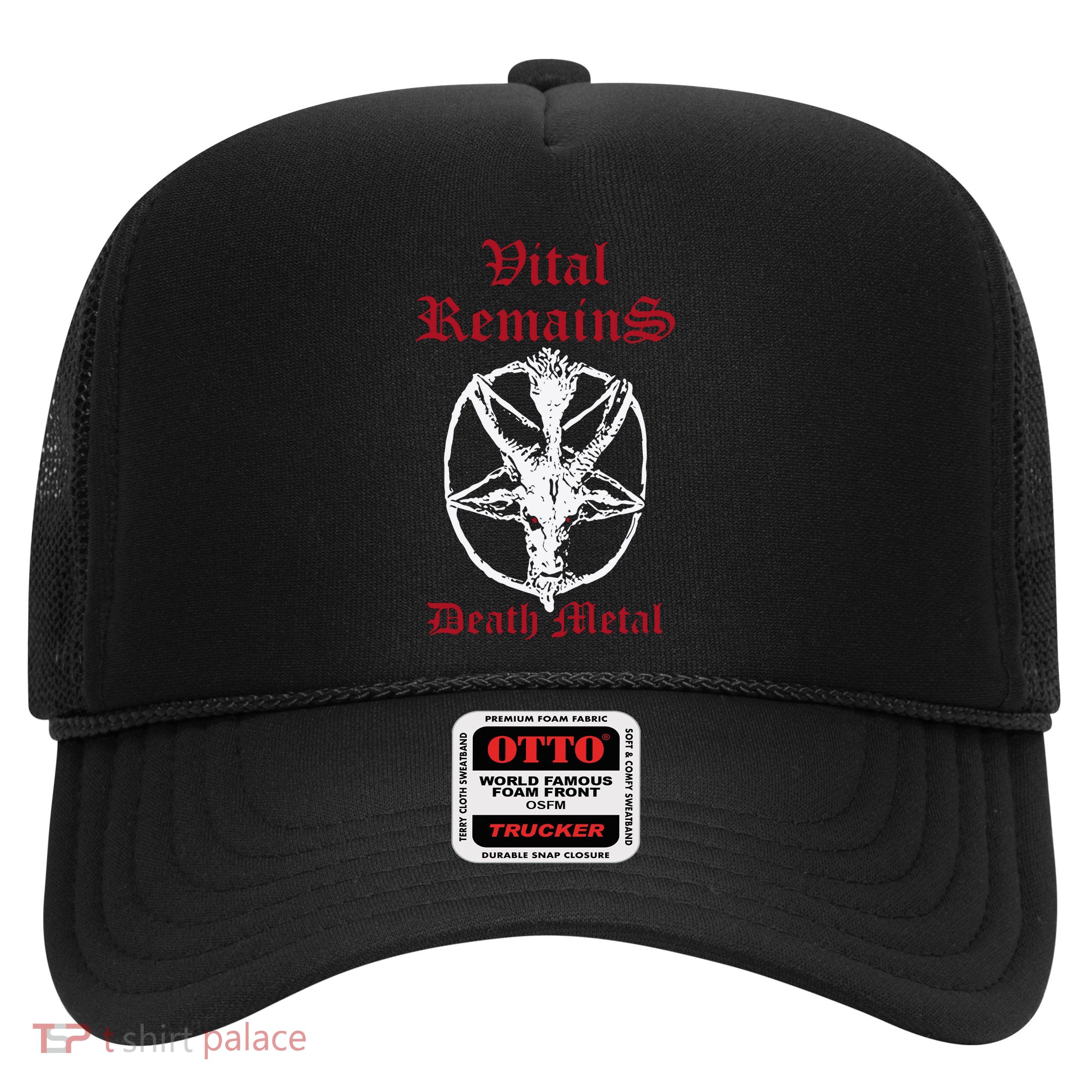 Vital Remains Death Metal Trucker Hat