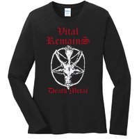 Vital Remains Death Metal Ladies Long Sleeve Shirt