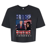 Vote Republican Donald Trump Candace Owens 2024 Election Bella+Canvas Jersey Crop Tee