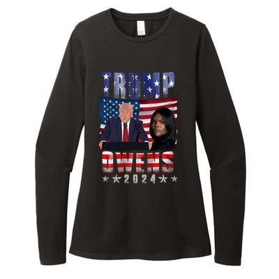 Vote Republican Donald Trump Candace Owens 2024 Election Womens CVC Long Sleeve Shirt