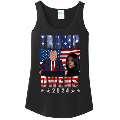 Vote Republican Donald Trump Candace Owens 2024 Election Ladies Essential Tank