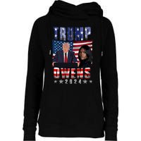 Vote Republican Donald Trump Candace Owens 2024 Election Womens Funnel Neck Pullover Hood