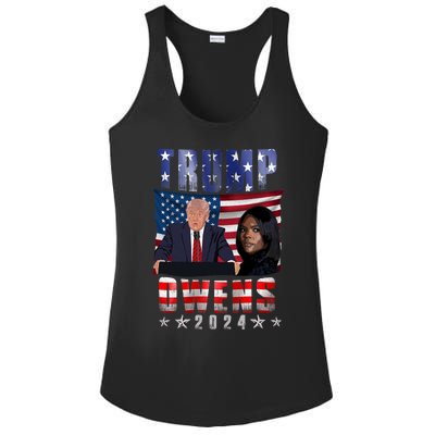 Vote Republican Donald Trump Candace Owens 2024 Election Ladies PosiCharge Competitor Racerback Tank