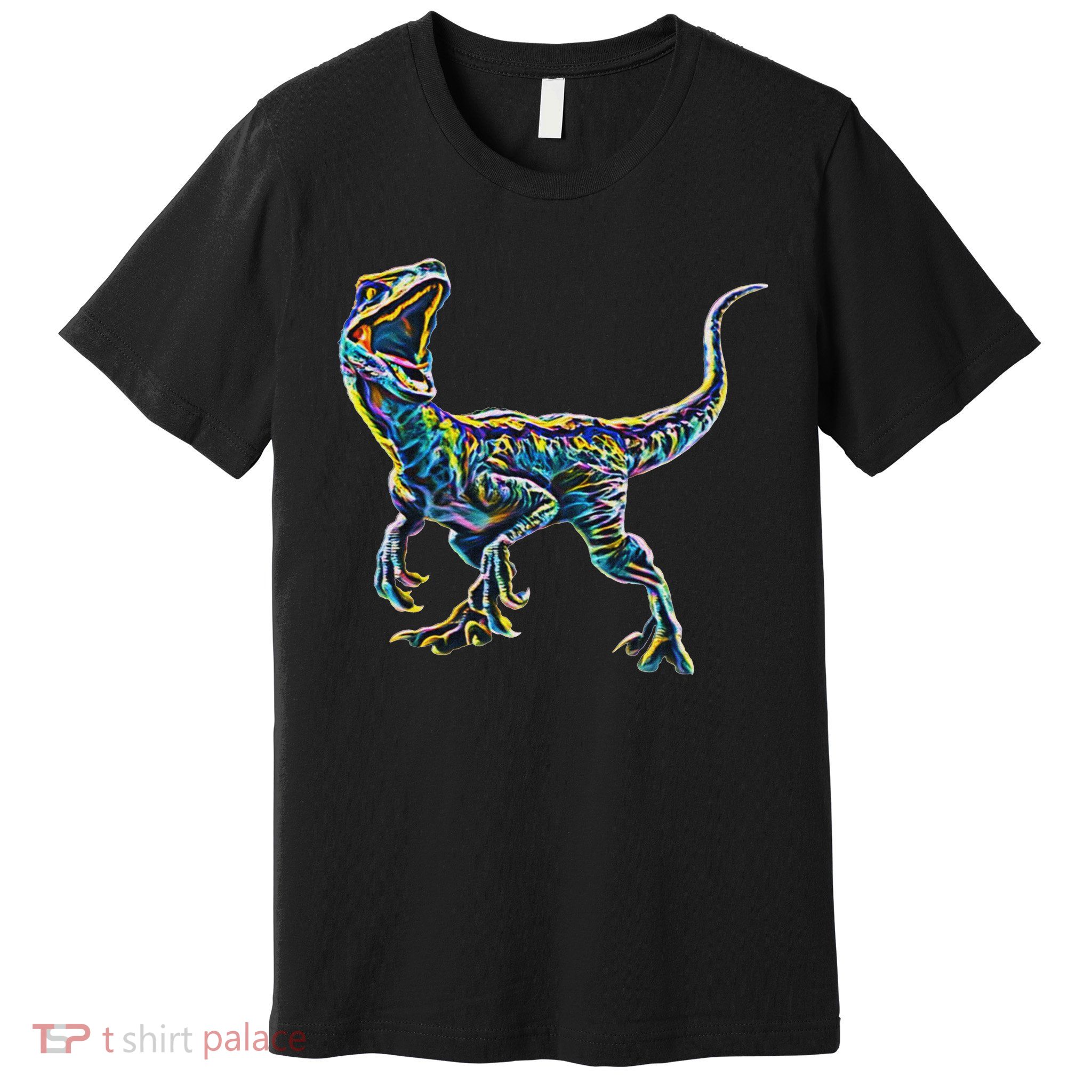 Velociraptor Raptor Dinosaur Premium T-Shirt