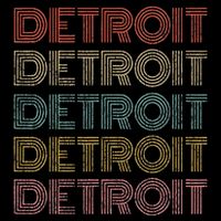 Vintage Retro Detroit Michigan 70s 80s Style Bag