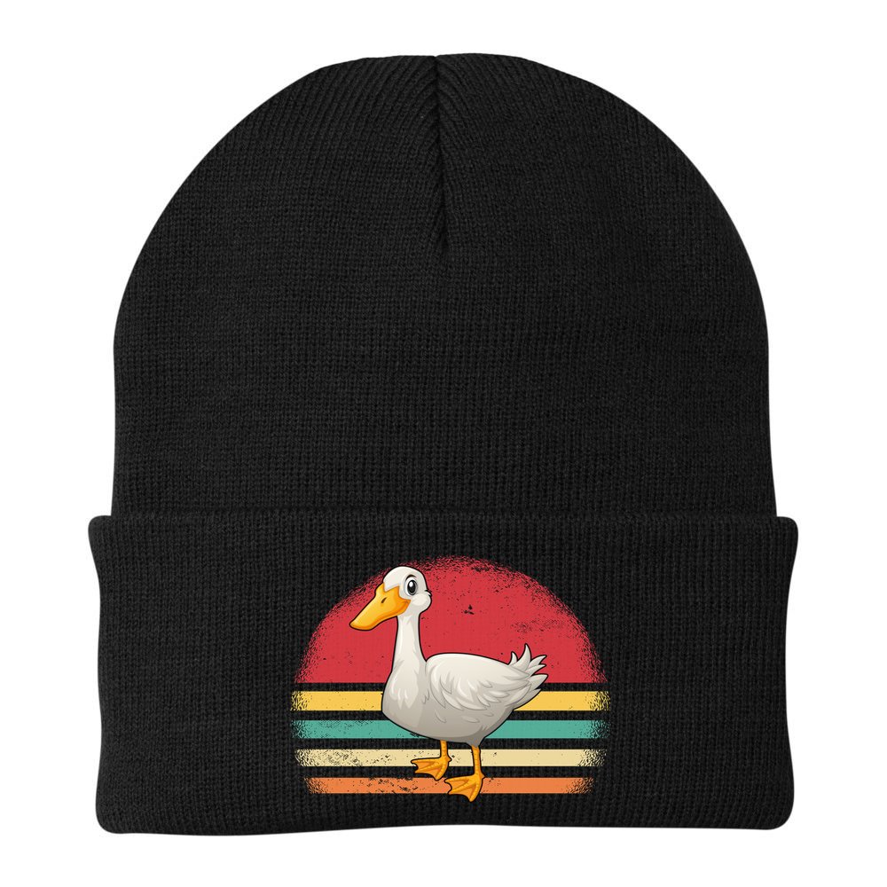 Vintage Retro Duck Gift Beanie