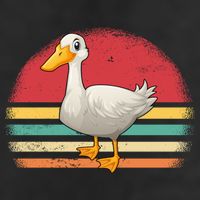 Vintage Retro Duck Gift Beanie