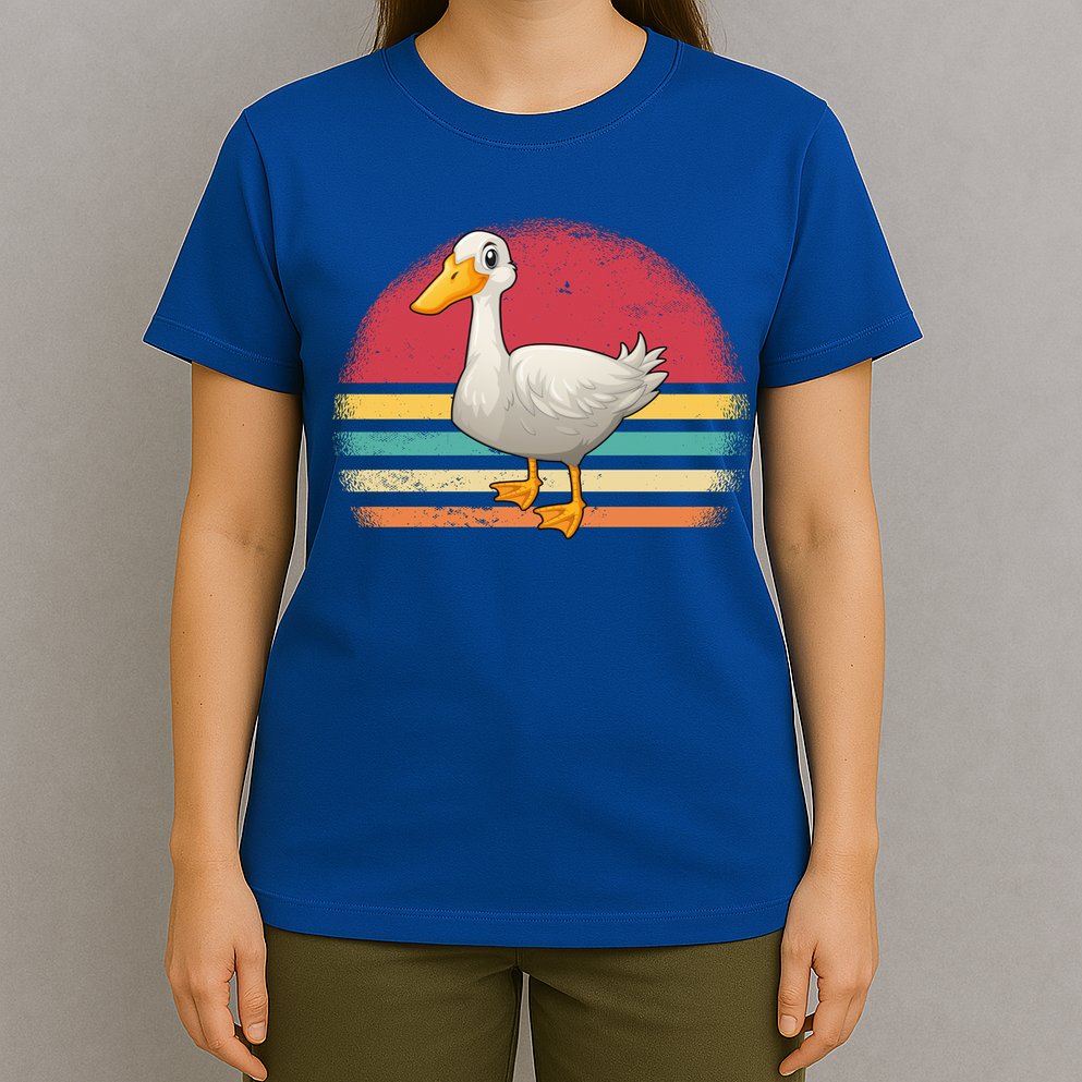 Vintage Retro Duck Gift T-Shirt