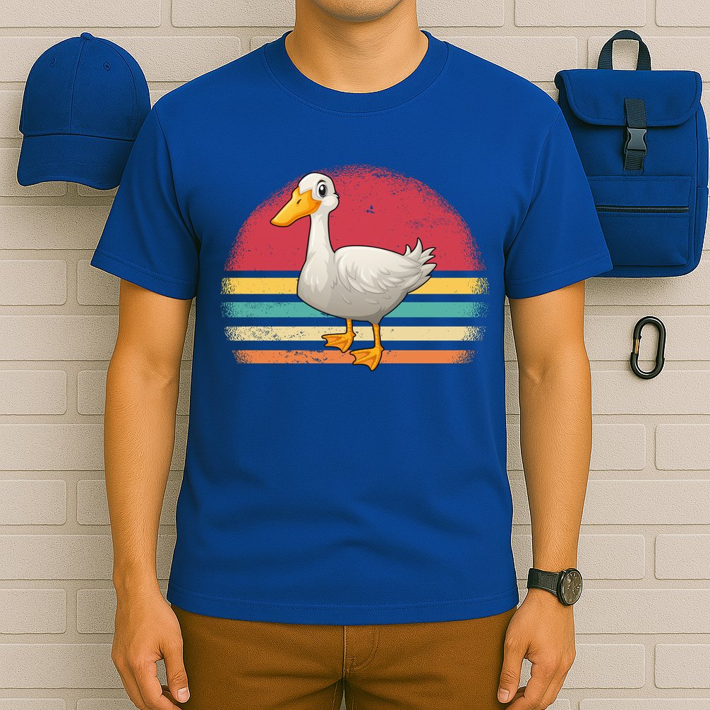 Vintage Retro Duck Gift T-Shirt