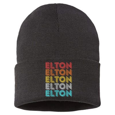 Vintage Retro Elton Sustainable Knit Beanie