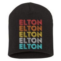 Vintage Retro Elton Short Acrylic Beanie