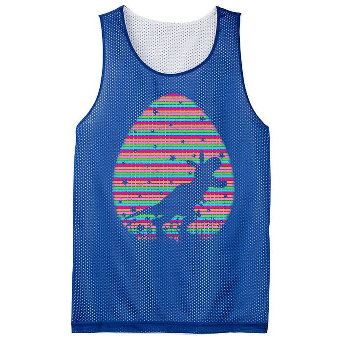 Vintage Retro Easter Egg Lover Tgiftrex Dinosaur Easter Sunday Gift Mesh Reversible Basketball Jersey Tank